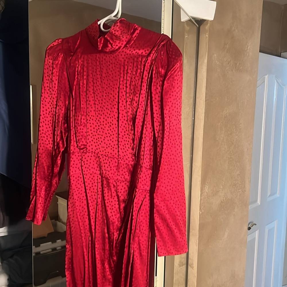 Ronny Kobo dark red kaira  high neck